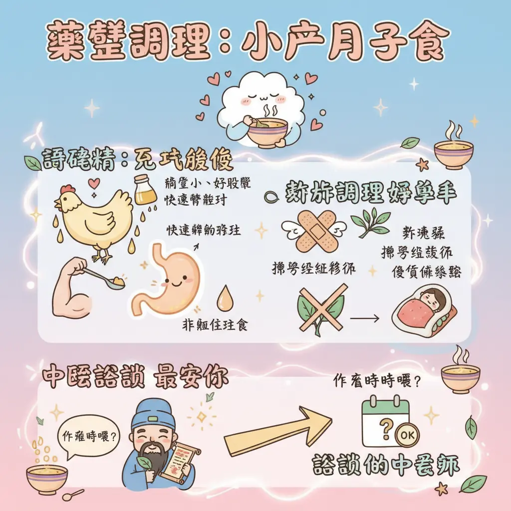 小產 月子餐 - 藥膳調理