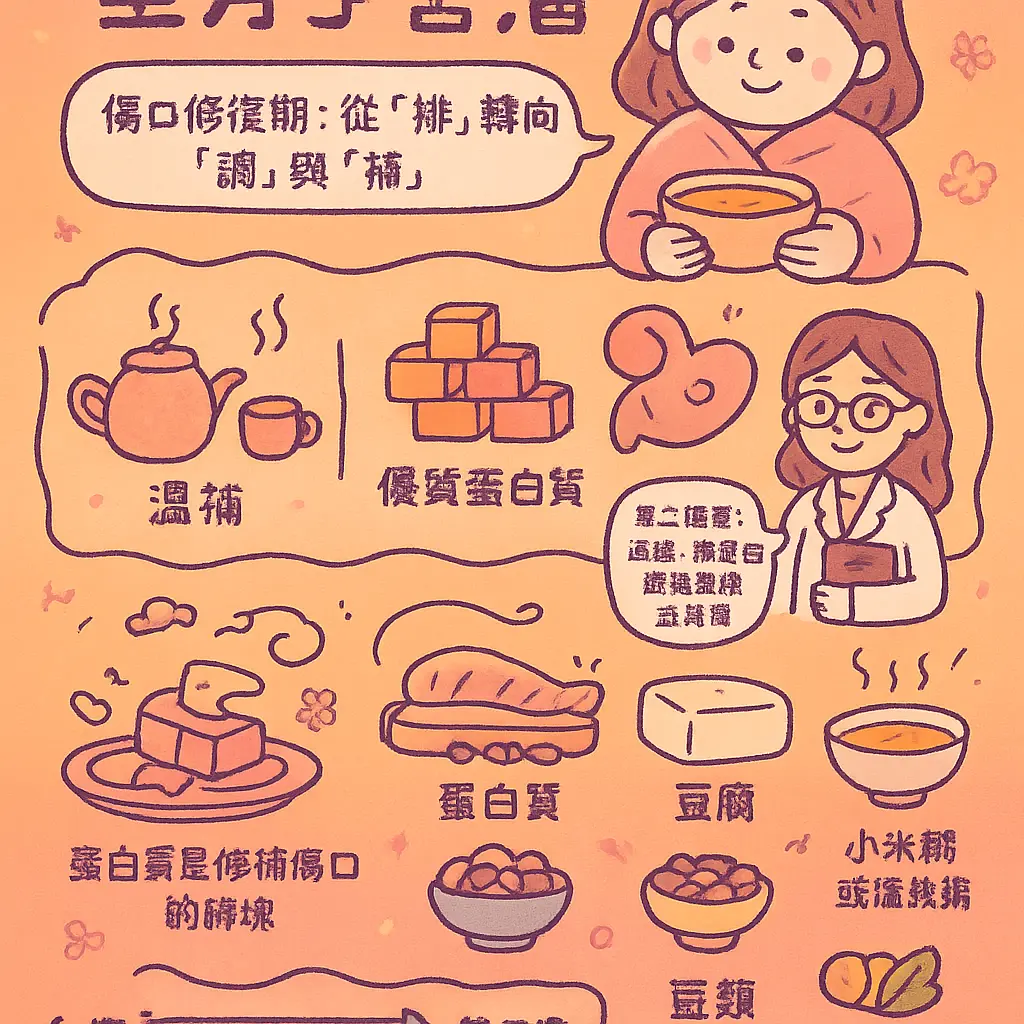 月子餐第二週食譜 - 莊靜芬