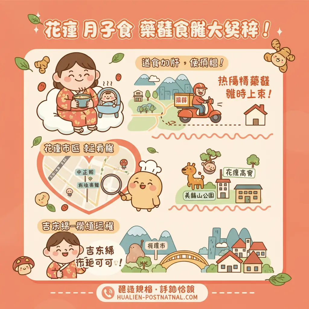 花蓮 月子餐 - 藥膳食補