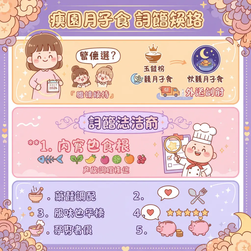 桃園 月子餐 - 調理餐