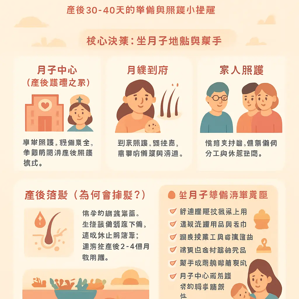 坐月子是什麼 - 产后落发