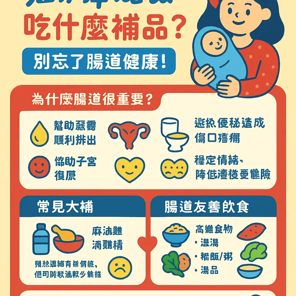 坐月子吃什麼補品 - 產後補品