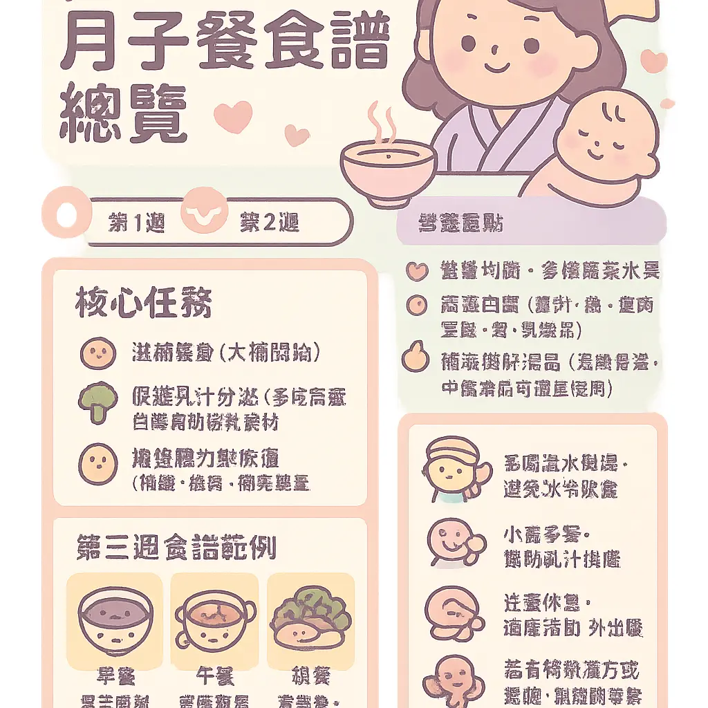 月子餐第三週食譜 - 月子餐食譜