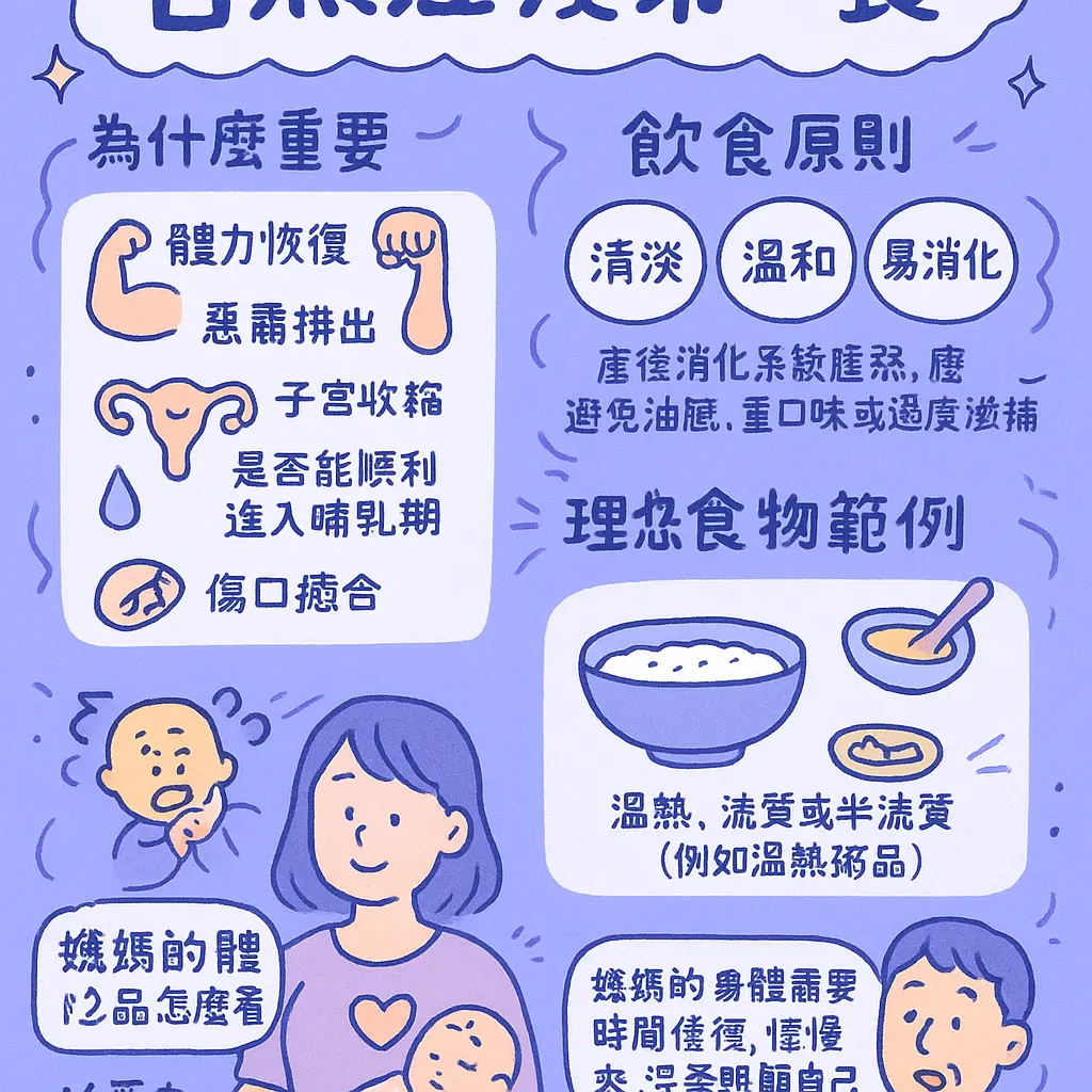 自然產後第一餐 - 保健食品