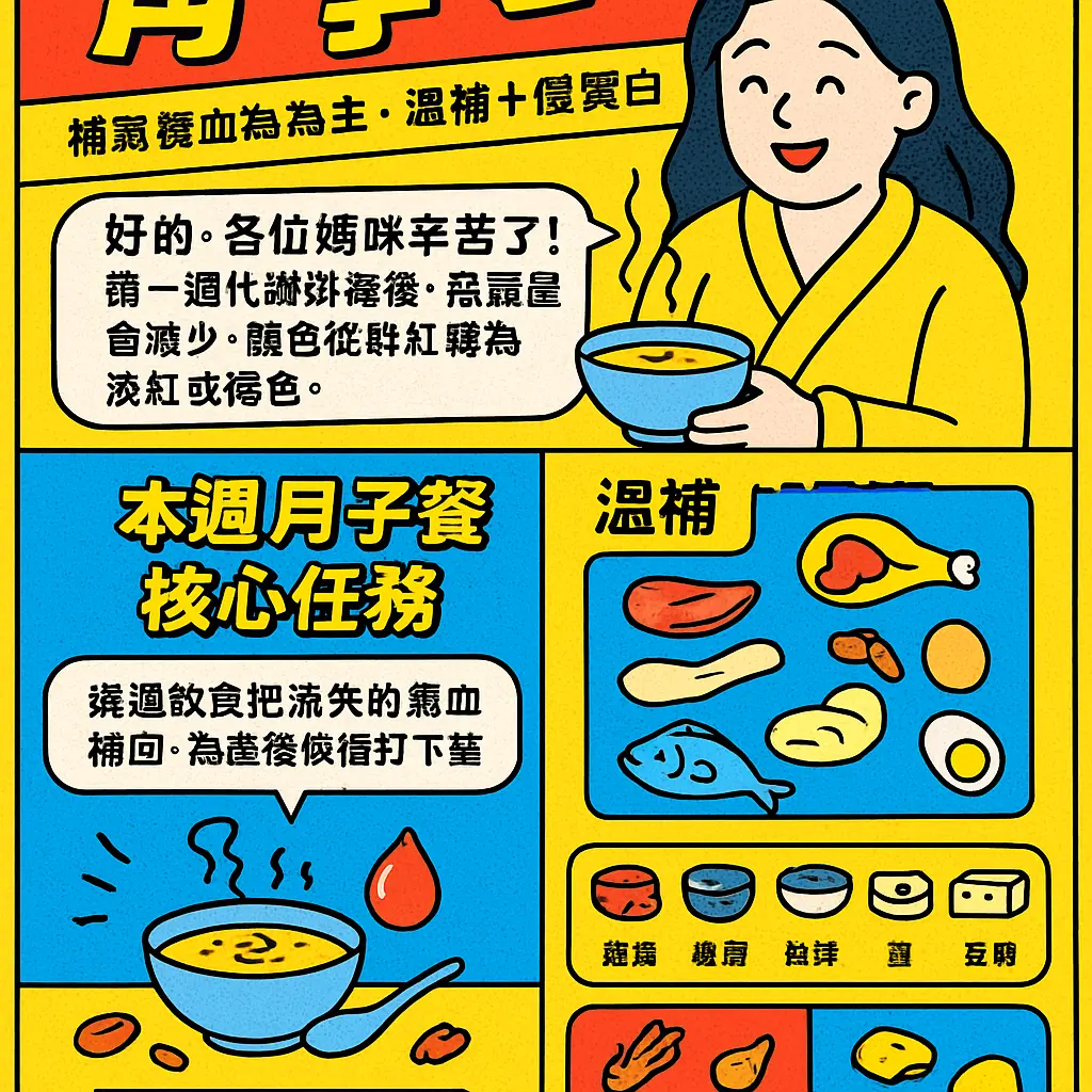 月子餐第二週食譜 - 月子餐