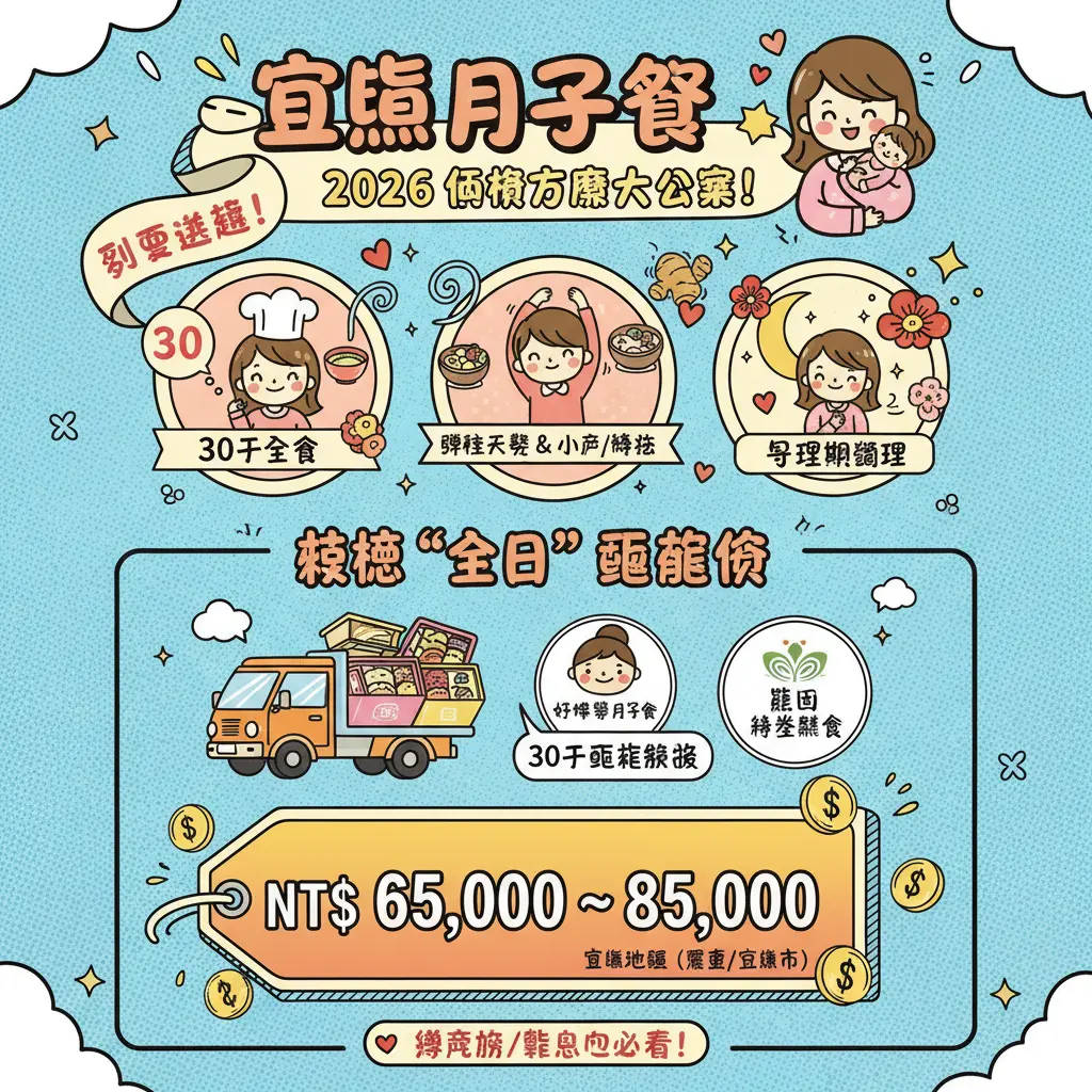 宜蘭 月子餐 - 產婦