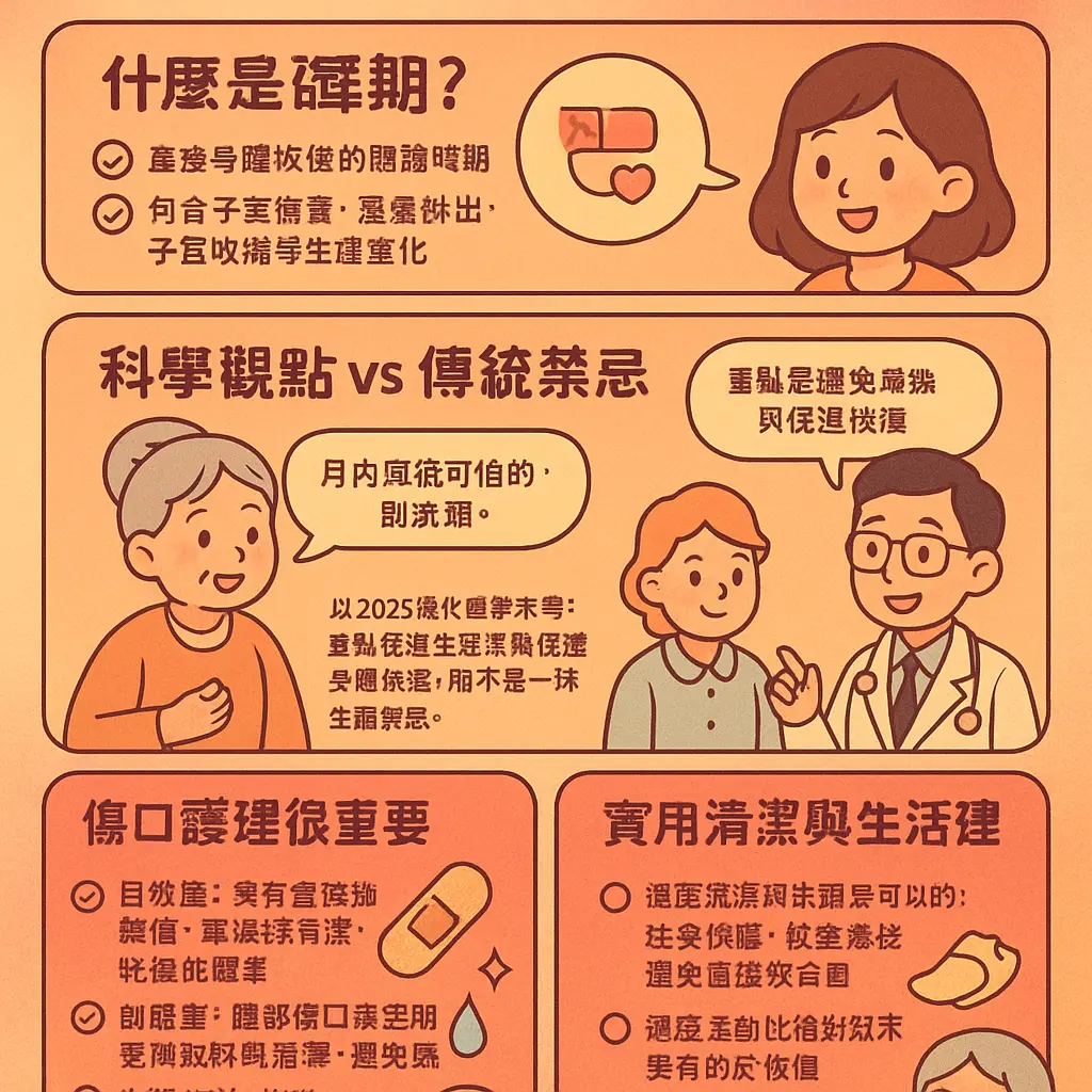 坐月子是什麼 - 产褥期