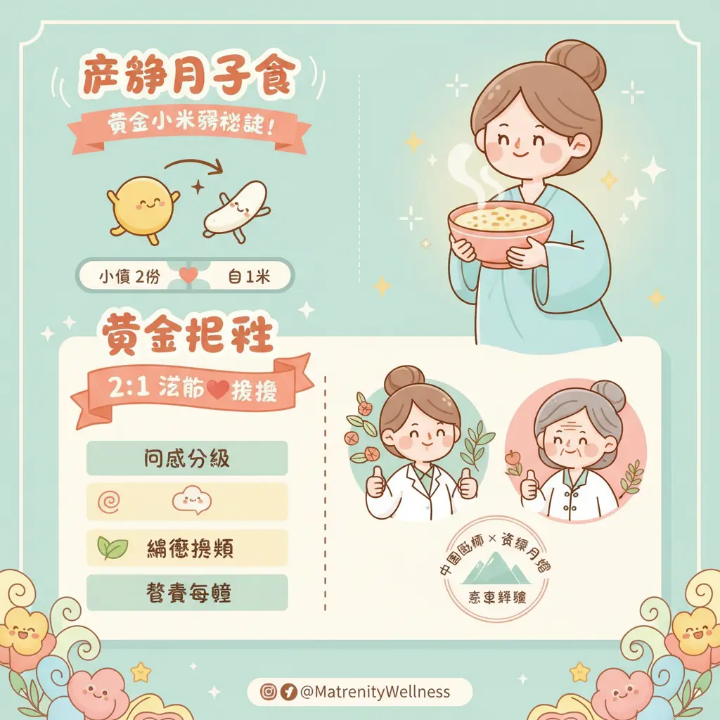 月子餐 小米粥 - 產婦