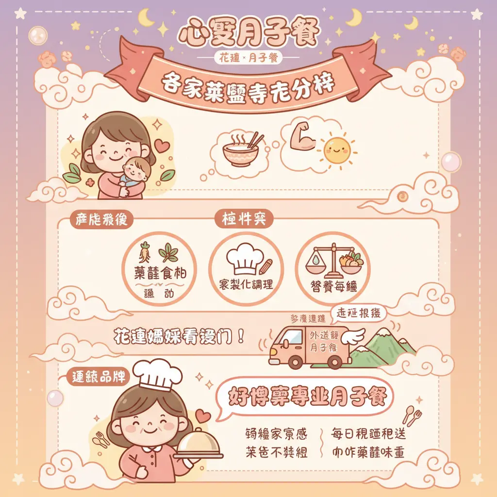 花蓮 月子餐 - 心悅月子餐
