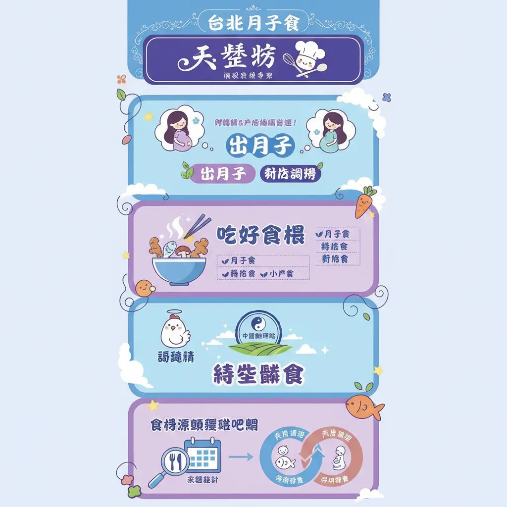 台北 月子餐 - 坐月子