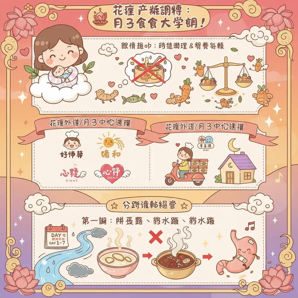 花蓮 月子餐 - 產後調養