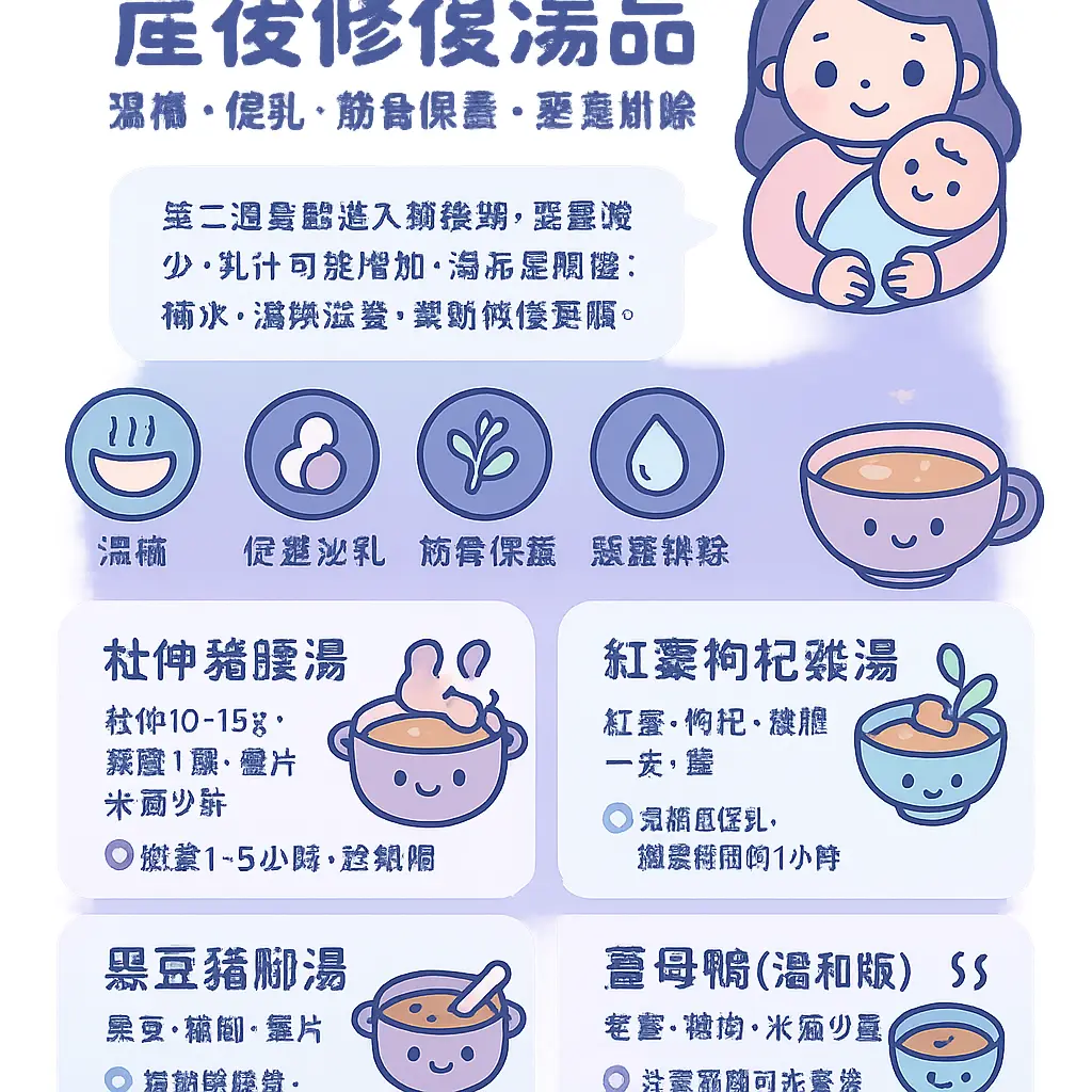 月子餐第二週食譜 - 產後修復